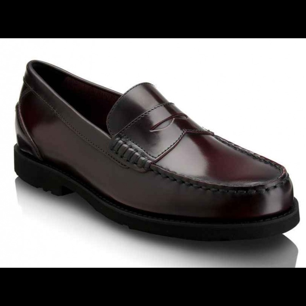 Rockport Penny Loafers Burgundy